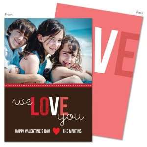   Valentines Day Cards (We Love You   Photo)