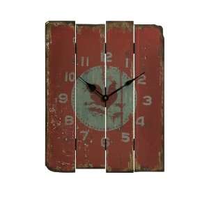  Rockin Rooster Wood Clock