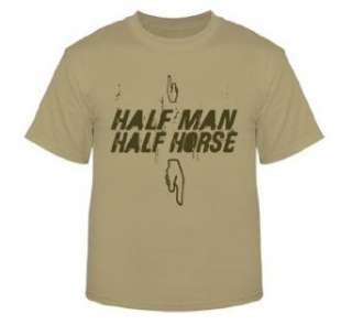  Half Man Half Horse T Shirt: Clothing