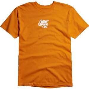   Mens Short Sleeve Casual Wear T Shirt/Tee   Day Glo Orange / Large