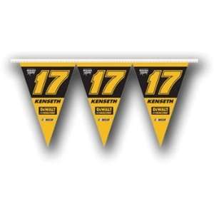  #17 Matt Kenseth 25 Party Flag Pennant: Sports & Outdoors