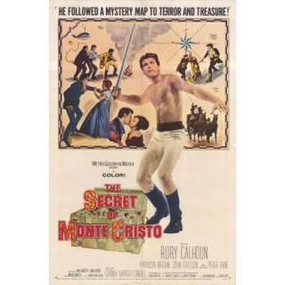 The Secret of Monte Cristo 1961 27x40 Movie Poster A  