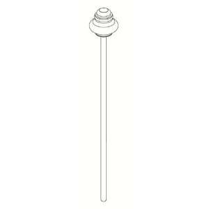   RP38362 Chrome Lift Rod with Finial for 3567 RP38362: Home Improvement