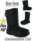 MENS WINTER SNOW THERMAL BOOTS SKI HIKING ARMY WELLIES WATERPROOF SOLE 