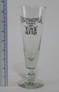 Olympia Beer Pedestal Pilsner Pint Glass  