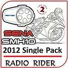 SENA SMH5 Bluetooth Helmet Motorcycle Intercom Headset Dual Pack 