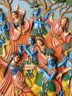 Radha Krishna Ras Lila Mural Paintings India Fine Art  