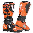 SIDI CROSSFIRE SRS BOOTS BLACK ORANGE SIZE 7.5/48