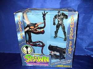 SPAWN Commando Spawn VS. Violator Limited Edition AF Collectors Gift 