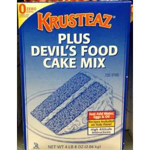 Krusteaz Cake Mix   Plus Devils Food, 72 Ounce  Grocery 