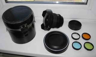 Zodiak 8 3.5/30mm Fish Eye lens for Kiev 6C 60 Pentacon six adapt ARRI 