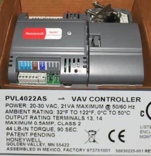 HONEYWELL PVL4022AS SPYDER PROGRAMMABLE VAV CONTROLLER  