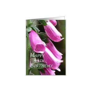  44th Birthday Flowers Card Toys & Games