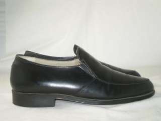 vtg Knapp full leather split toe dress loafers 8 d  
