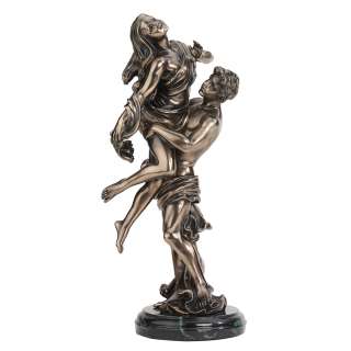 Romantic Lovers Faux Bronze Statue Sculpture Inspired By Henry Louis 