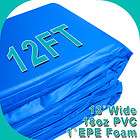 10 FT VINYL TRAMPOLINE SAFETY PAD SPRING COVER BLUE