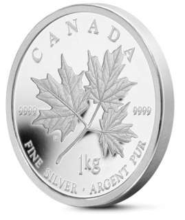 Canada 2011 Maple Leaf Forever $10 1/2 Ounce Silver SML  