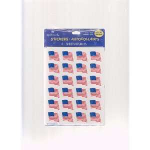  Flag 4th of July Patriotic Stickers 96 ; Scrapbooking Arts & Crafts 