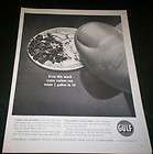1961 Ad Gulf Oil Corp Extra Carbon Waste 1 Gallon Hurts Engine Fouls 