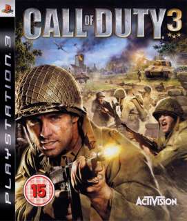CALL OF DUTY 3 PS3 2006 GAME BRAND NEW REGION FREE   PAL  