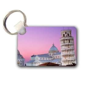  Leaning tower of Pisa Keychain Key Chain Great Unique Gift 