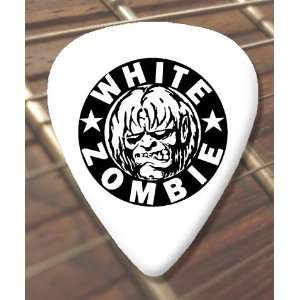  White Zombie Premium Guitar Picks x 5 Medium: Musical 