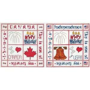  Independence/Canada Day   Cross Stitch Pattern: Arts 