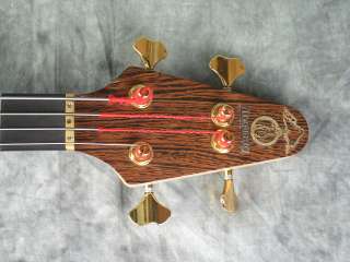 1997 ALEMBIC EPIC 4 STRING BASS GUITAR USA WENGE TOP WITH CASE  