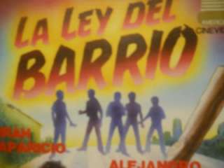 LA LEY DEL BARRIO ~ ALFONSO ZAYAS JR. ~ MEXI CINEMA GANG SLEAZE ~ NTSC 
