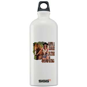  Sigg Water Bottle 1.0L Country Western Lady Save A Horse 