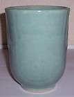 Zanesville Stoneware Pottery Company Seacrest Green Vase