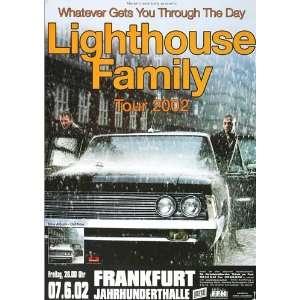 Lighthouse Family   Greatest Hits 2002   CONCERT   POSTER from GERMANY