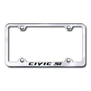  Honda Civic SI Custom License Plate Frame Automotive