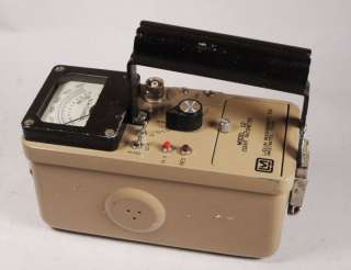 Ludlum Model 12 Radiation Ratemeter Detector Geiger Counter  
