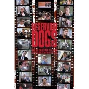 Reservoir Dogs Film Clip   Artist Movie Poster   Poster Size 24.00 