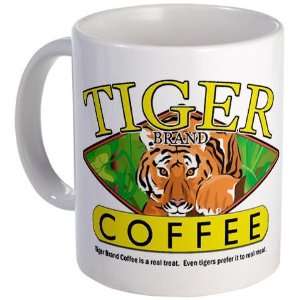  Tiger Brand Coffee Humor Mug by CafePress: Kitchen 