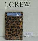 CREW INSIDE OUT MAGIC WALLET WILD CHEETAH PRINT NWT