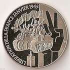 WW II LIBERATION OF FRANCE Janvier 1945 French Medal