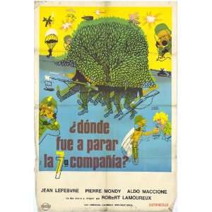 Now Where Did the Seventh Company Get to? Movie Poster (27 x 40 Inches 