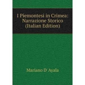   Crimea Narrazione Storico (Italian Edition) Mariano D Ayala Books