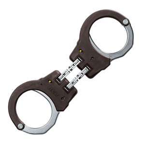  Identifier Hinged Handcuff, Brown: Sports & Outdoors