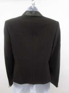 MONDI Brown Zip Long Sleeve Jacket Blazer Sz 34  