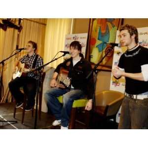  New Boy Band McFly Performing at the Launch of Live and 
