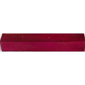  Sycamore Stabilized Magenta Pen Blank 3/4 x 5 Blanks 