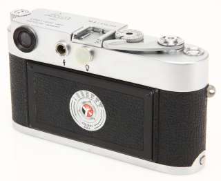 LEICA M3 DOUBLE STROKE RANGEFINDER CAMERA BODY W/ LEICA METER MC 