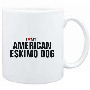  Mug White  I love my American Eskimo Dog  Dogs: Sports 