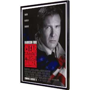    Clear and Present Danger 11x17 Framed Poster
