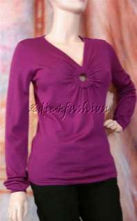 1655 New CHRISTIAN DIOR Super Soft Cashmere Silk Purple Sweater 8 40 