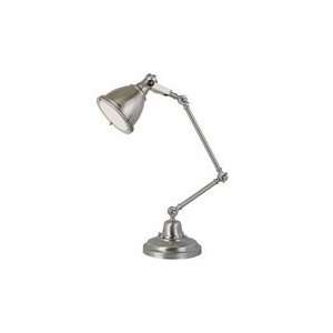   Table Lamps RTL 7526 1 Lt Table Lamp Brush Nickle: Home Improvement