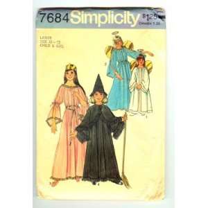  Simplicity 7684 sewing pattern makes Girls Witch Angel and 